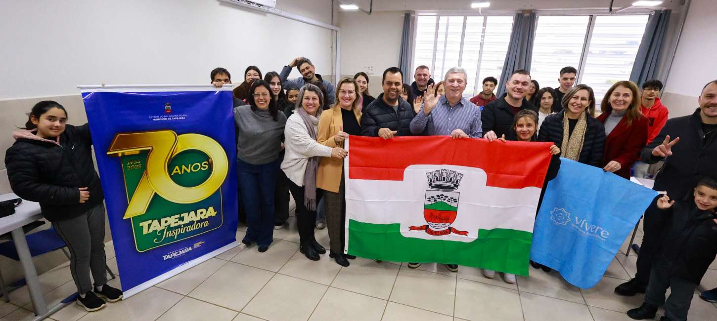 Projeto “Jovens Inspiradores” inicia atividades em Tapejara com foco na qualificação da juventude
