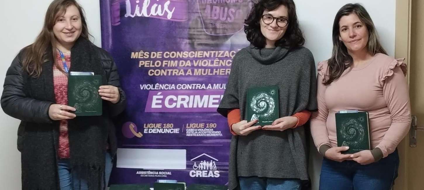 CREAS de Tapejara realiza oficina do Agosto Lilás e orienta sobre direitos das mulheres