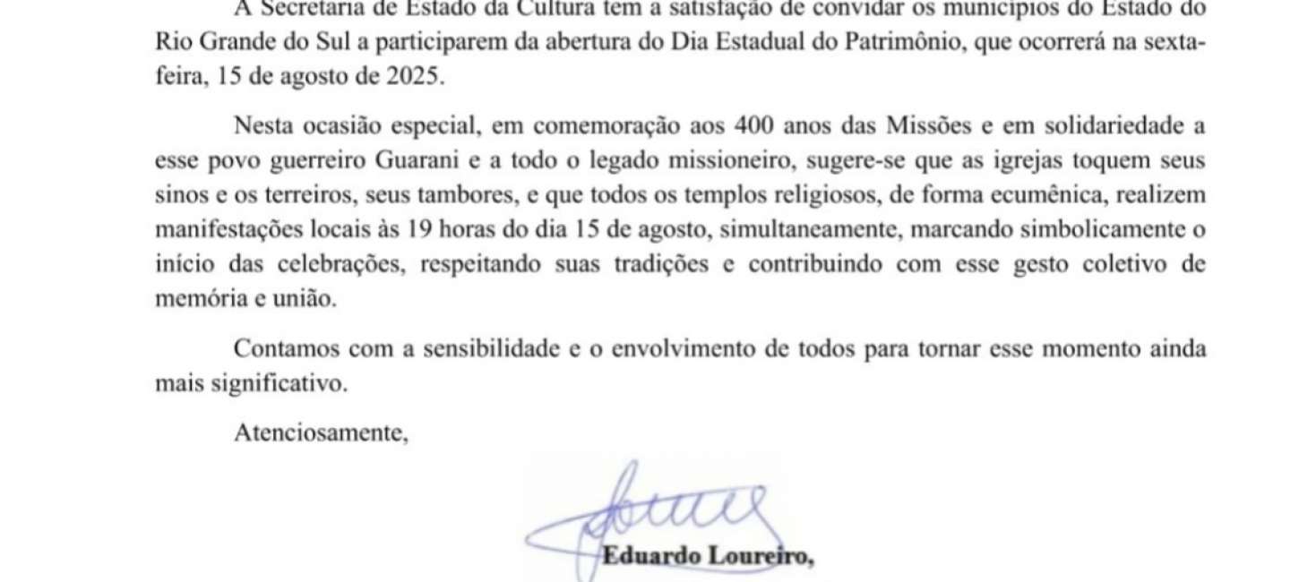 Dia do Patrimônio em Tapejara: Celebre a Cultura e a História Conosco