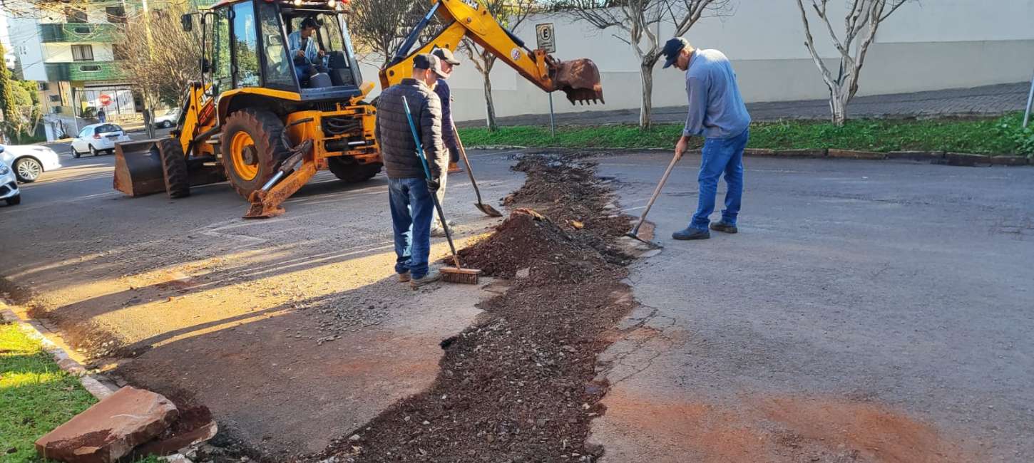 Prefeitura de Tapejara avança em obras de infraestrutura e mobilidade urbana