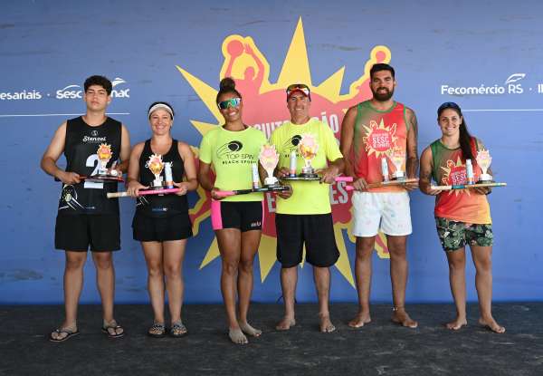 Tapejara é representada na 22ª edição do Circuito Verão Sesc de Esportes em Torres