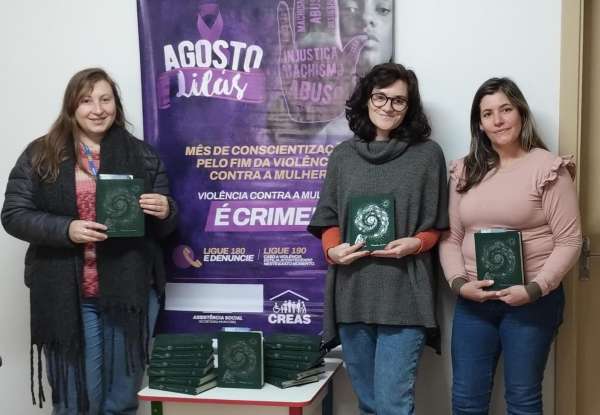 CREAS de Tapejara realiza oficina do Agosto Lilás e orienta sobre direitos das mulheres