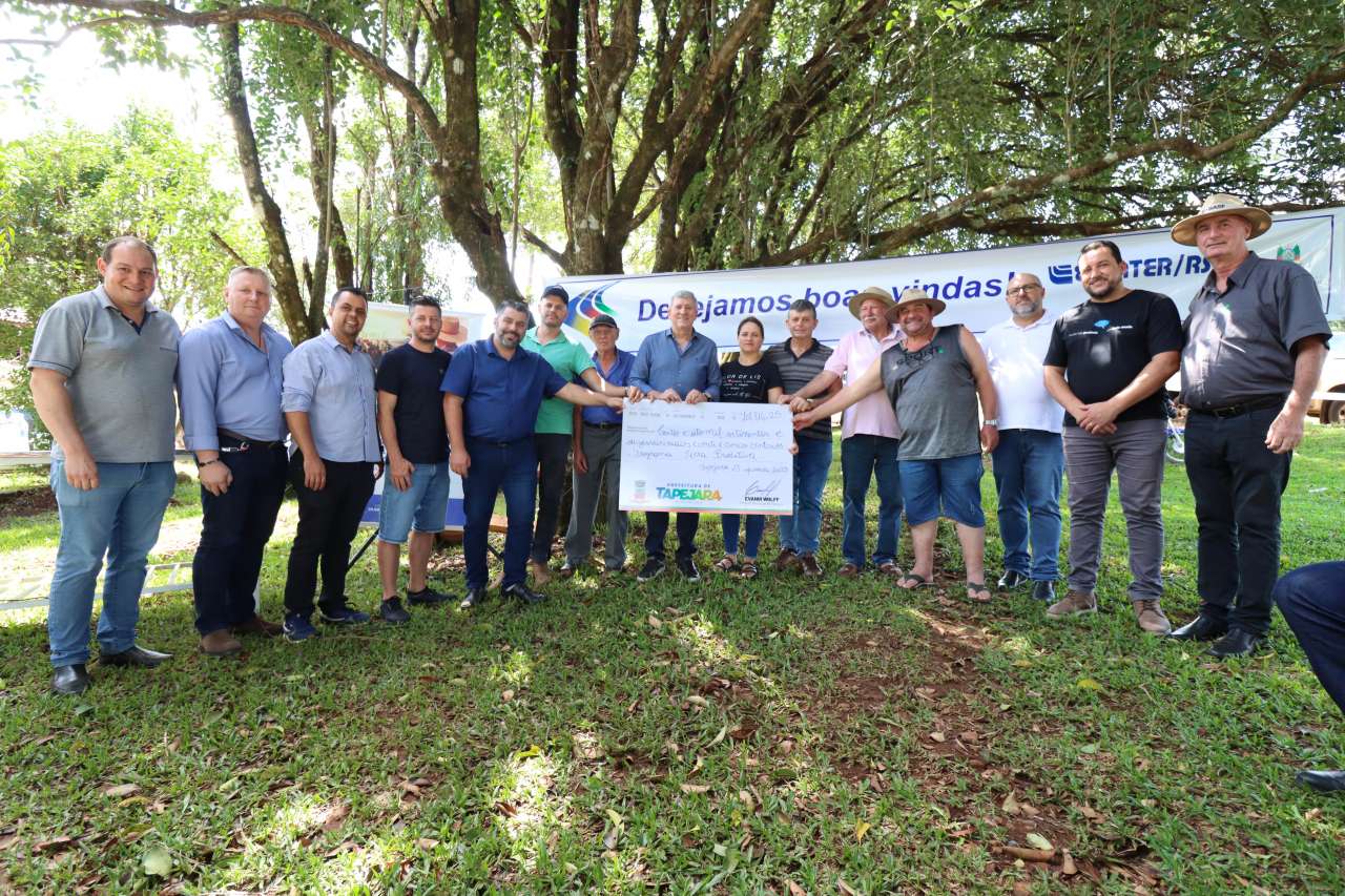 Tarde de Campo destaca Programa Terra Produtiva e incentiva o desenvolvimento rural em Tapejara