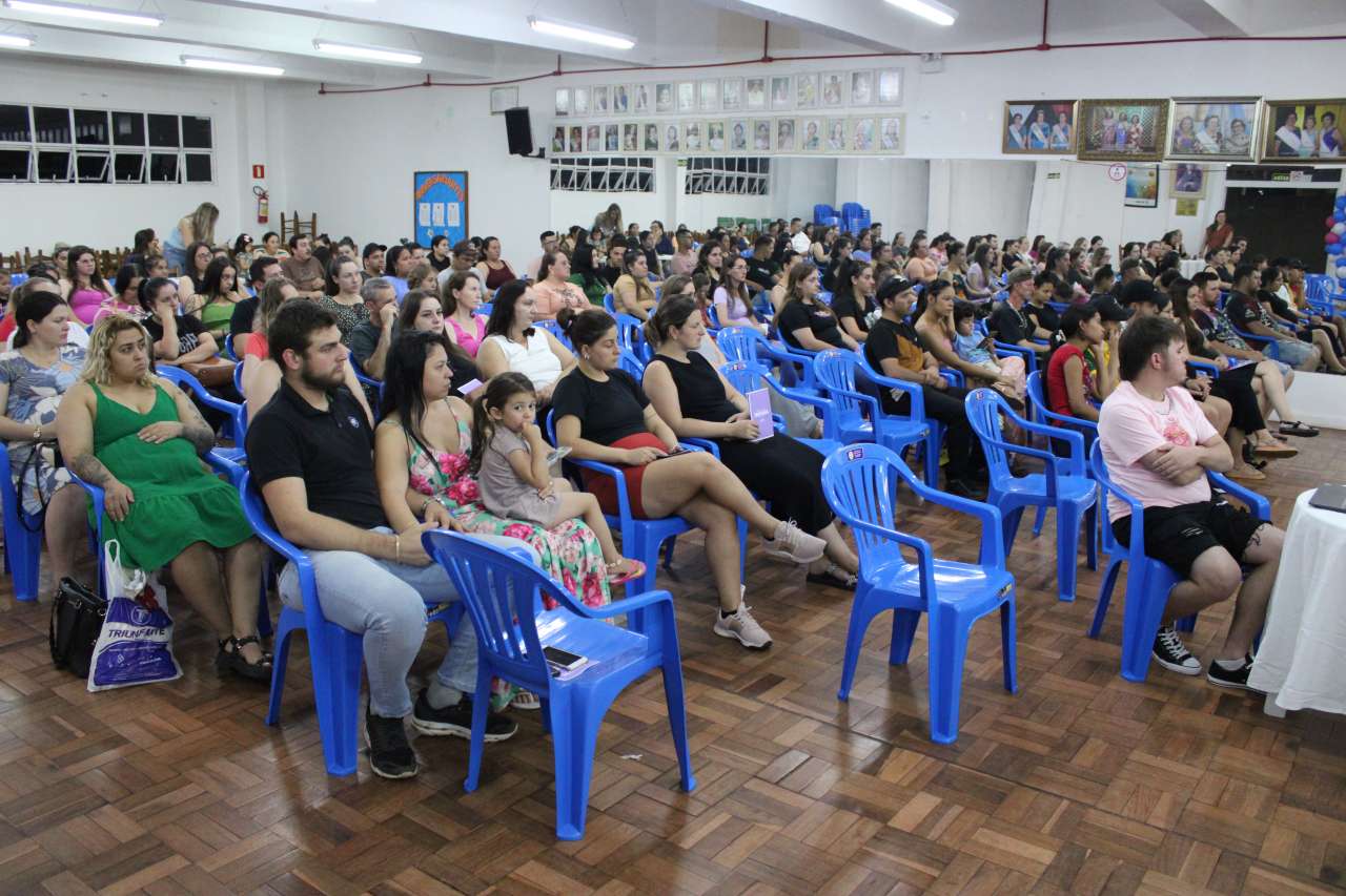 Gestantes participam do segundo encontro promovido pela Secretaria de Saúde de Tapejara