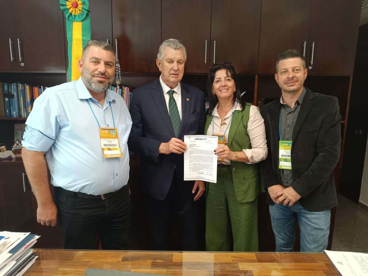 Governo municipal amplia articulações por investimentos com a bancada gaúcha durante Marcha a Brasília em Defesa dos Municípios