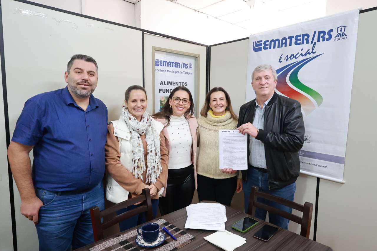 Prefeitura e Emater alinham ações para fortalecer a agricultura familiar com foco na sustentabilidade