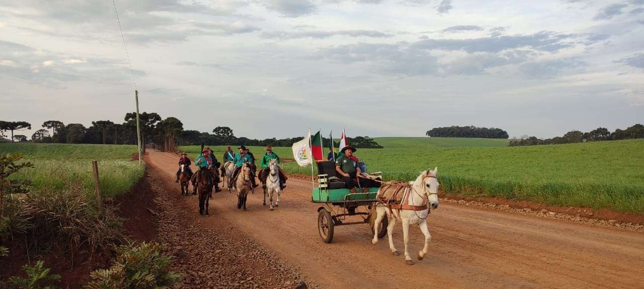 Chama Crioula chega a Tapejara neste sábado, trazida pelos Cavaleiros da Rota das Araucárias