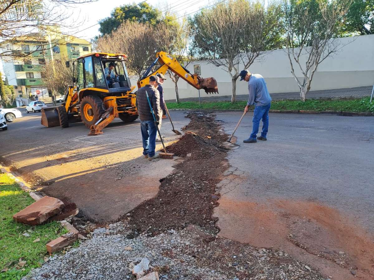 Prefeitura de Tapejara avança em obras de infraestrutura e mobilidade urbana