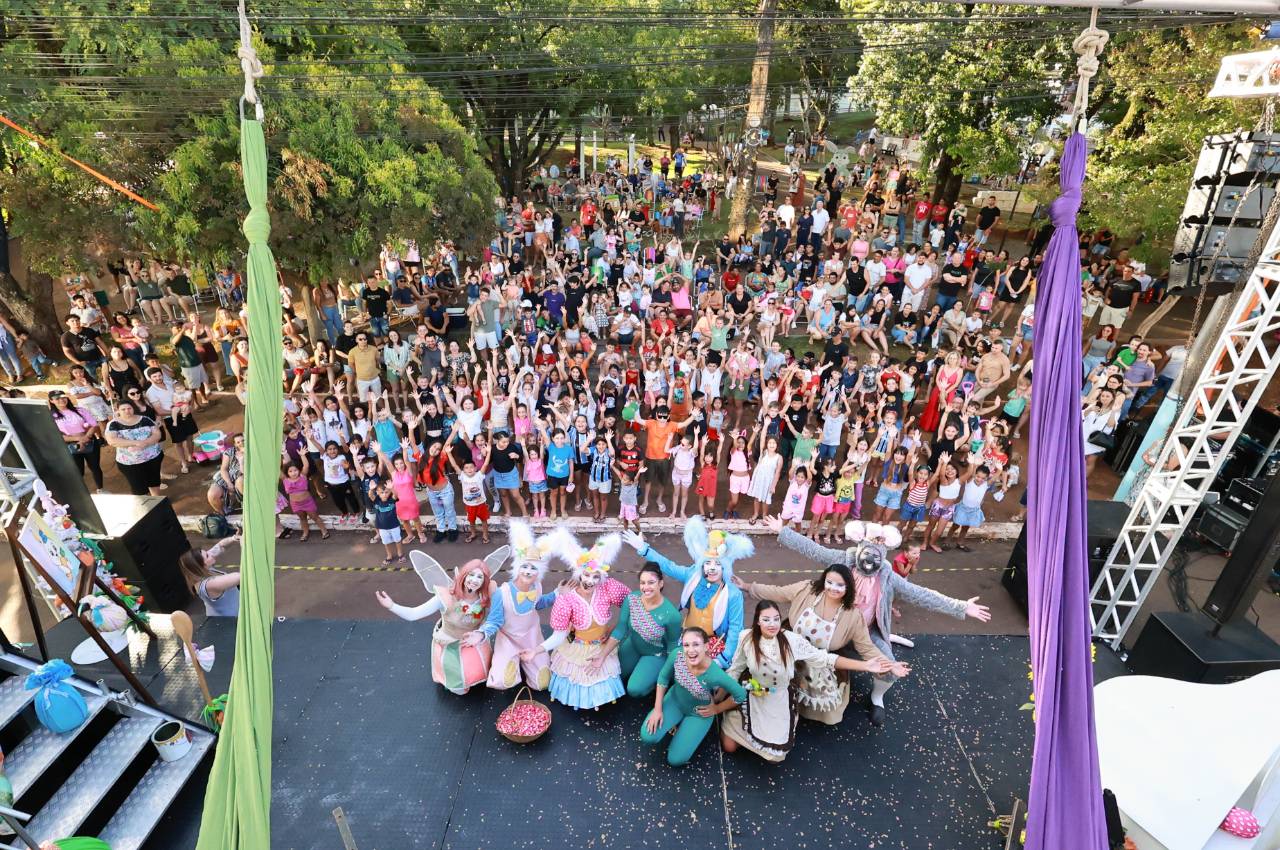 Tapejara inicia programação de Páscoa com espetáculo e atividades para as famílias