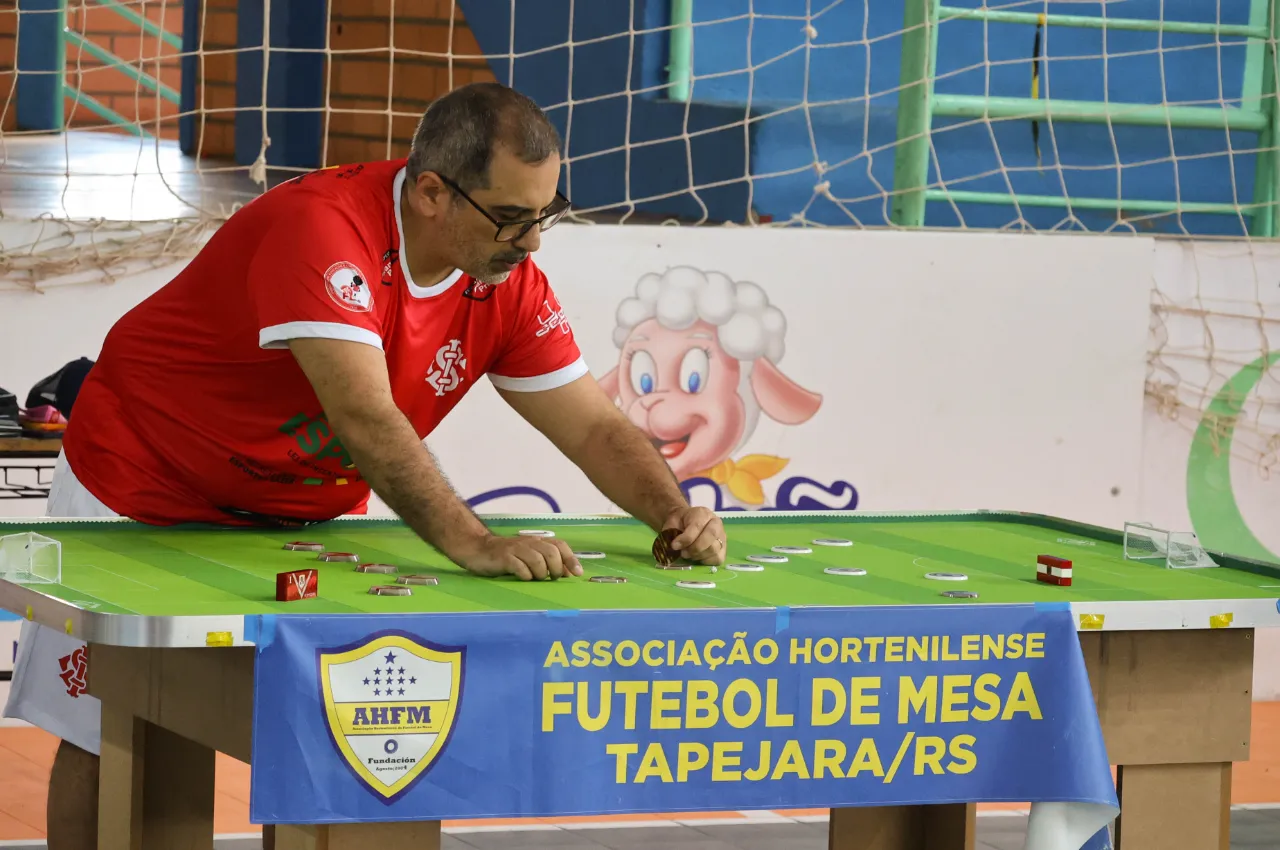 Tapejara sedia a IV Etapa Estadual de Futebol de Mesa – Regra 12 Toques